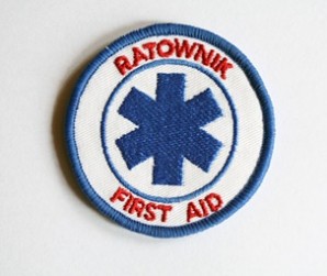 Emblemat haftowany - Ratownik First Aid