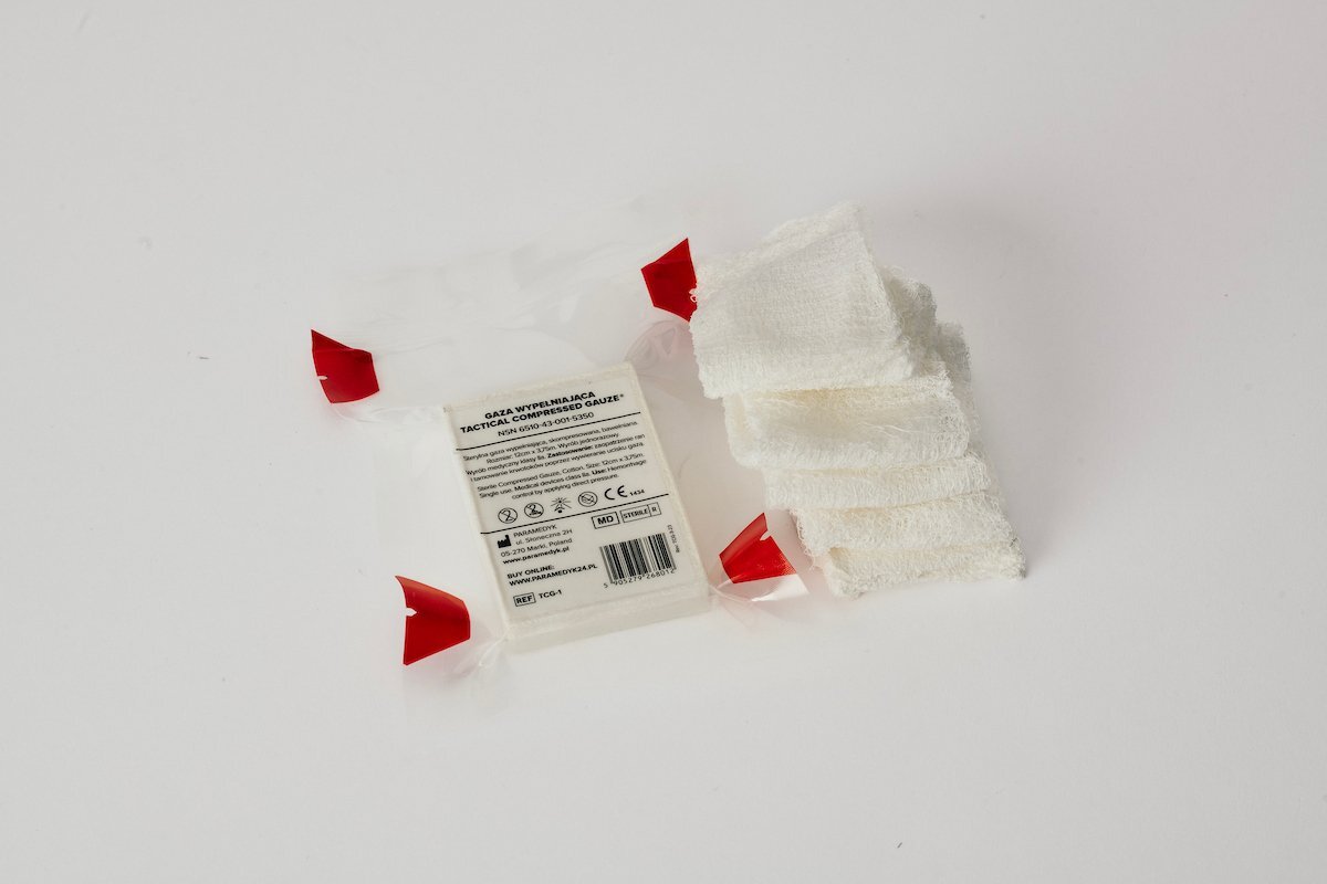 Gaza wypełniająca Tactical Compressed Gauze ®