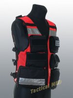 Kamizelka medyczna Tactical MED - pomarańcz fluo