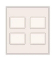 Koc 4 panelowy 86x122cm Ready Heat