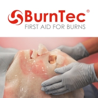 Opatrunek na oparzenia BurnTec na twarz 30cm x 40 cm