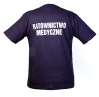 T-shirt granatowy "Ratownictwo Medyczne"