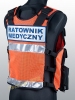 Kamizelka medyczna Tactical MED - pomarańcz fluo