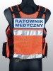 Kamizelka medyczna Tactical MED - pomarańcz fluo