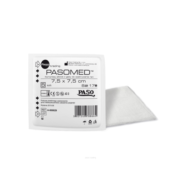 Kompres gazowy jałowy 10x10 cm