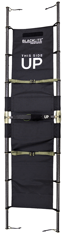 Nosze transportowe Blacklite z włókna węglowego