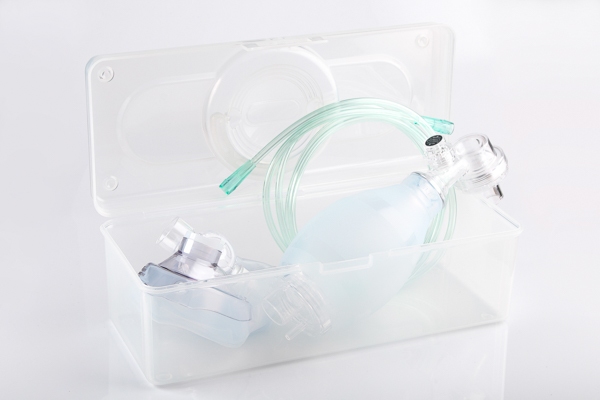 Plastikowa walizka na worek resuscytacyjny - mała﻿﻿﻿﻿