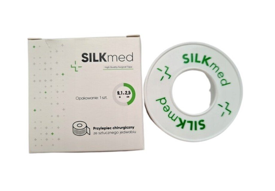 Przylepiec Silkmed 2,5cm x 9m