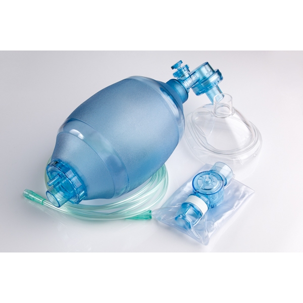 Resuscytator dla dorosłych z PVC - zestaw